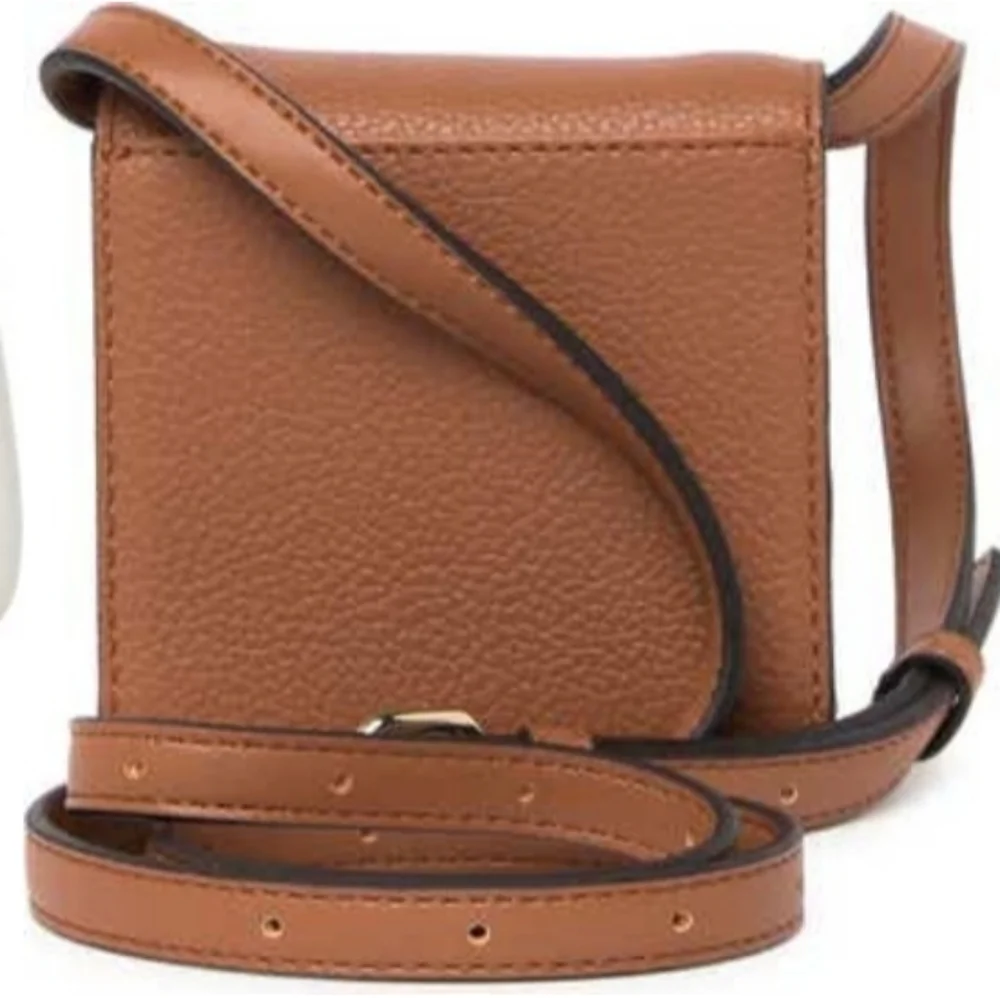 CALVIN KLEIN Caramel Kiera Rocky Road Crossbody - Picture 6 of 9